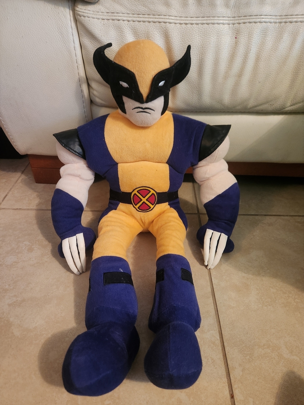 Wolverine Plush Pillowtime Pal by Marvel Heroes 26 Inch X-Men